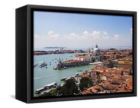 Santa Maria della Salute Basilica in Venice-Danny Lehman-Framed Stretched Canvas