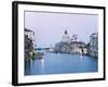 Santa Maria della Salute Cathedral from Academia Bridge along the Grand Canal at Dusk, Venice-Dennis Flaherty-Framed Photographic Print