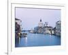 Santa Maria della Salute Cathedral from Academia Bridge along the Grand Canal at Dusk, Venice-Dennis Flaherty-Framed Photographic Print