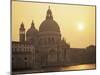 Santa Maria Della Salute Church at Sunset, Venice, Veneto, Italy-Lee Frost-Mounted Photographic Print