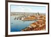 Santa Maria Della Salute from the Campanile Tower in St. Marks Square, Venice, Pub. C.1900-null-Framed Giclee Print