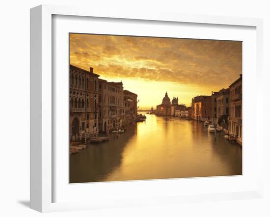 Santa Maria Della Salute, Grand Canal, Venice, Italy-Jon Arnold-Framed Photographic Print