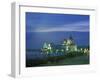 Santa Maria Della Salute Illuminated at Night, Venice, UNESCO World Heritage Site, Veneto, Italy-Lee Frost-Framed Photographic Print