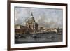 Santa Maria Della Salute in Venice-Francesco Guardi-Framed Giclee Print