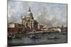 Santa Maria Della Salute in Venice-Francesco Guardi-Mounted Giclee Print