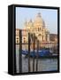 Santa Maria Della Salute, Venice, UNESCO World Heritage Site, Veneto, Italy, Europe-Amanda Hall-Framed Stretched Canvas