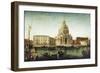 Santa Maria Della Salute, Venice, with Gondolas on the Grand Canal-Michele Marieschi-Framed Giclee Print