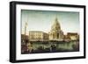 Santa Maria Della Salute, Venice, with Gondolas on the Grand Canal-Michele Marieschi-Framed Giclee Print