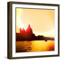 Santa Maria Della Salute, Venice-Tosh-Framed Art Print