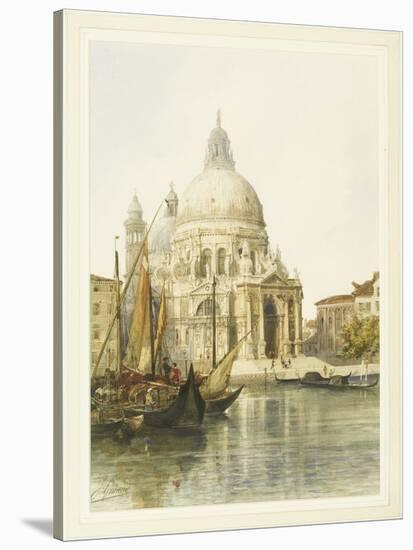 Santa Maria Della Salute, Venice-Jacques Guiaud-Stretched Canvas
