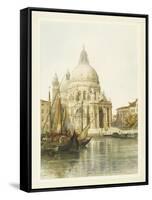 Santa Maria Della Salute, Venice-Jacques Guiaud-Framed Stretched Canvas