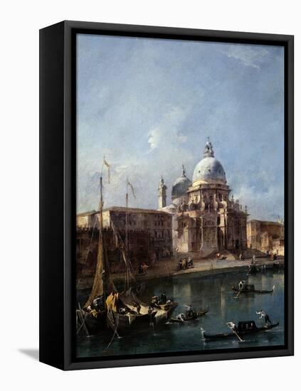 Santa Maria Della Salute, Venice-Francesco Guardi-Framed Stretched Canvas