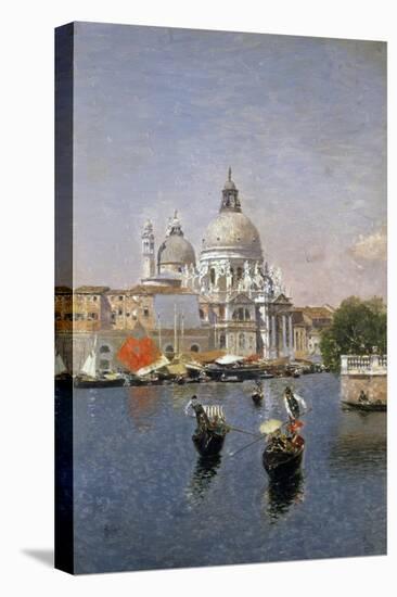 Santa Maria Della Salute, Venice-Martin Rico y Ortega-Stretched Canvas