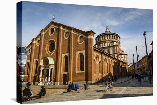 Santa Maria Delle Grazie Church, Milan, Lombardy, Italy, Europe-Yadid Levy-Stretched Canvas