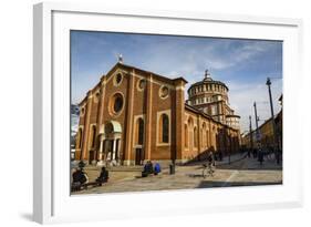 Santa Maria Delle Grazie Church, Milan, Lombardy, Italy, Europe-Yadid Levy-Framed Photographic Print