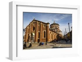 Santa Maria Delle Grazie Church, Milan, Lombardy, Italy, Europe-Yadid Levy-Framed Photographic Print