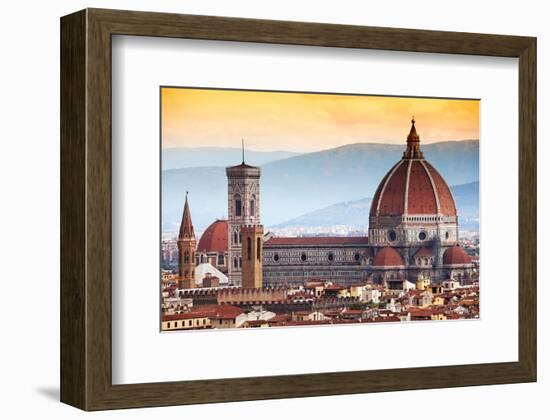 Santa Maria Duomo Florence-null-Framed Art Print