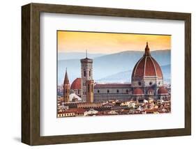 Santa Maria Duomo Florence-null-Framed Art Print