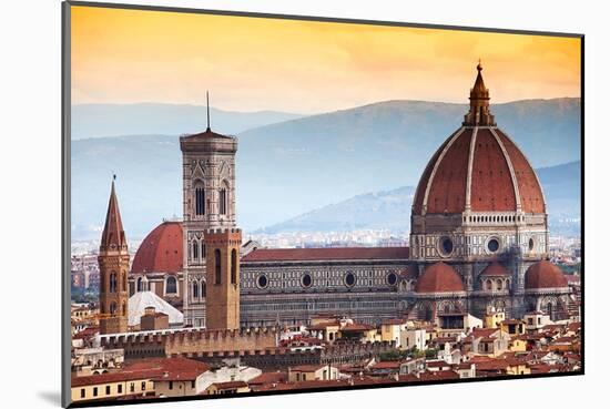 Santa Maria Duomo Florence-null-Mounted Art Print