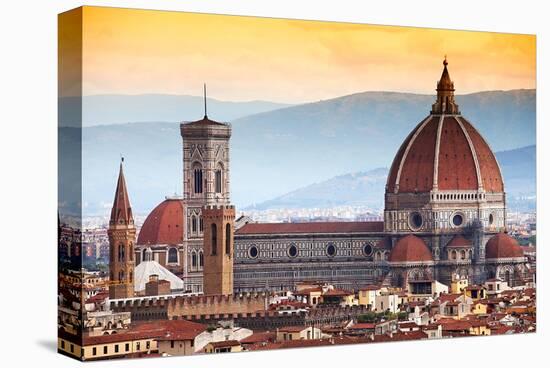 Santa Maria Duomo Florence-null-Stretched Canvas