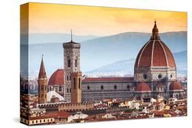 Santa Maria Duomo Florence-null-Stretched Canvas