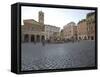 Santa Maria in Trastevere Square,Trastevere, Rome, Lazio, Italy, Europe-Marco Cristofori-Framed Stretched Canvas