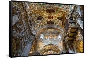 Santa Maria Maggiore Basilica, Bergamo, Lombardy, Italy-Carlo Morucchio-Framed Stretched Canvas