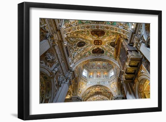 Santa Maria Maggiore Basilica, Bergamo, Lombardy, Italy-Carlo Morucchio-Framed Photographic Print