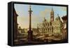 Santa Maria Maggiore, Rome, 1739-Bernardo Bellotto-Framed Stretched Canvas