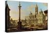 Santa Maria Maggiore, Rome, 1739-Bernardo Bellotto-Stretched Canvas