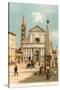 Santa Maria Novella Church, Florence, Italy-null-Stretched Canvas