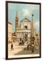 Santa Maria Novella Church, Florence, Italy-null-Framed Art Print