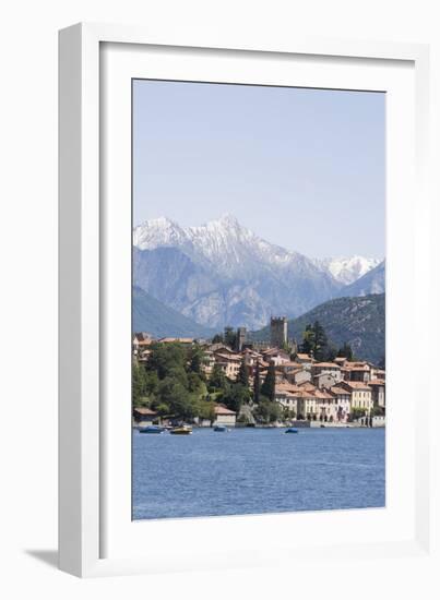 Santa Maria Rezzonico, Lake Como, Lombardy, Italy, Europe-Angelo Cavalli-Framed Photographic Print