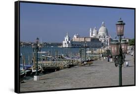 Santa Maria Salute, Venice, Veneto, Italy-James Emmerson-Framed Stretched Canvas