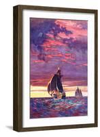 Santa Maria-Gregory Robinson-Framed Art Print