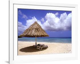 Santa Martha Bay Beach, Curacao, Netherlands Antilles, Caribbean, Central America-DeFreitas Michael-Framed Photographic Print