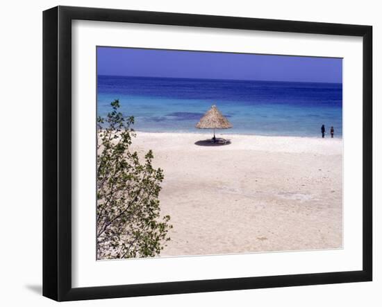 Santa Martha Bay Beach, Curacao, Netherlands Antilles, Caribbean, Central America-DeFreitas Michael-Framed Photographic Print