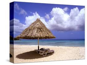 Santa Martha Bay Beach, Curacao, Netherlands Antilles, Caribbean, Central America-DeFreitas Michael-Stretched Canvas