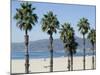 Santa Monica Beach, Santa Monica, California, USA-Ethel Davies-Mounted Photographic Print