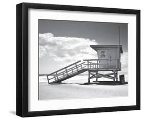 Santa Monica Beach-null-Framed Art Print