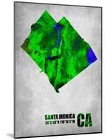 Santa Monica California-NaxArt-Mounted Art Print