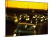 Santa Monica Freeway Traffic at Dusk-Ralph Crane-Mounted Photographic Print