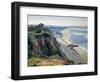 Santa Monica from Above the Palisades-Emil Kosa, Sr-Framed Art Print