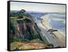 Santa Monica from Above the Palisades-Emil Kosa, Sr-Framed Stretched Canvas