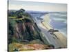 Santa Monica from Above the Palisades-Emil Kosa, Sr-Stretched Canvas