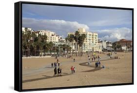 Santa Monica, Los Angeles, California, United States of America, North America-Wendy Connett-Framed Stretched Canvas