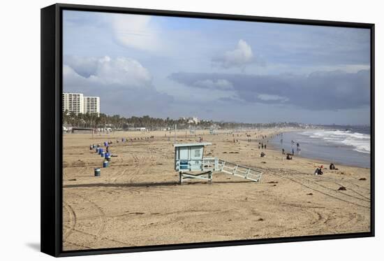 Santa Monica, Los Angeles, California, United States of America, North America-Wendy Connett-Framed Stretched Canvas