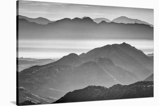 Santa Monica Mountains Nra, Los Angeles, California-Rob Sheppard-Stretched Canvas