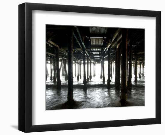 Santa Monica Pier 2-John Gusky-Framed Photographic Print