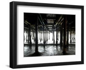 Santa Monica Pier 2-John Gusky-Framed Photographic Print